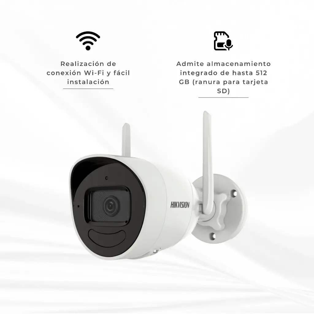 DS-2CV2041G2-IDW | BALA IP 4MP WIFI 30 METROS AUDIO BIDERECCIONAL