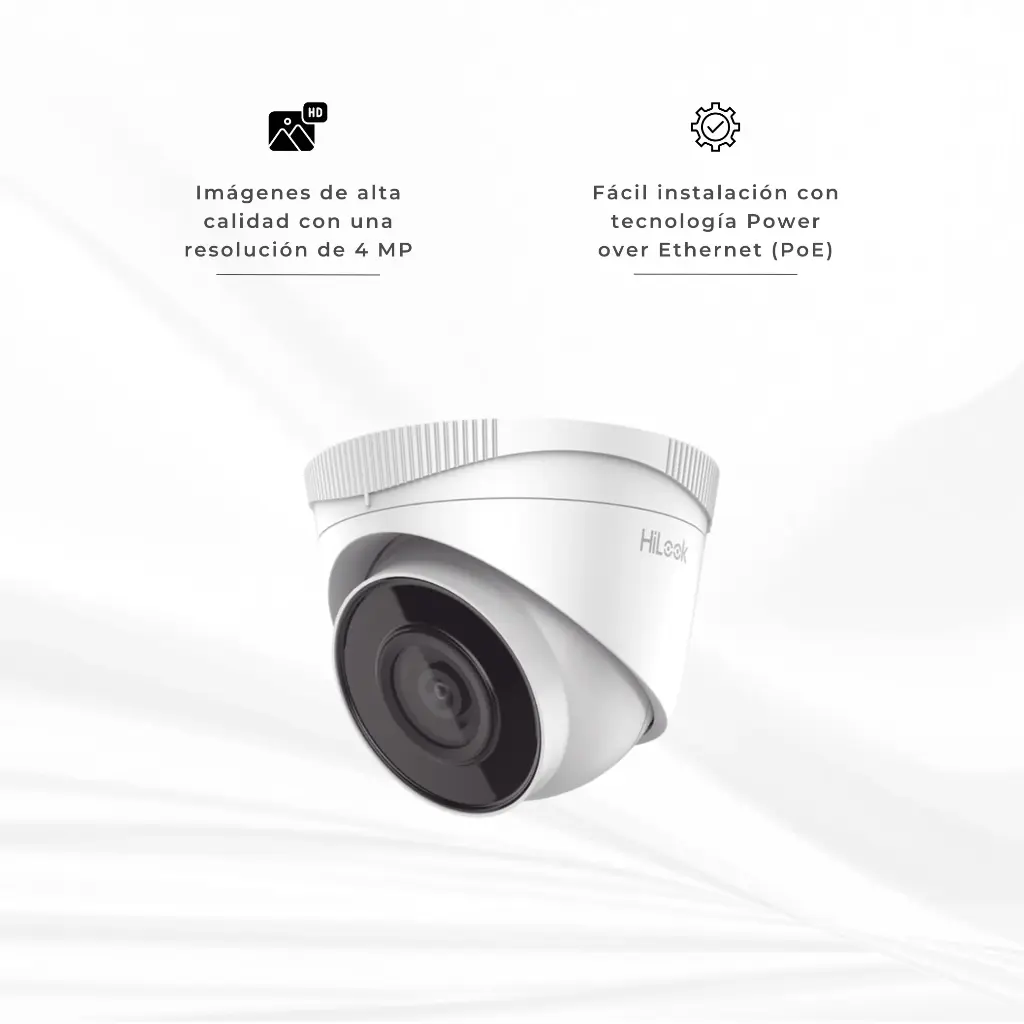 IPC-T240H | CAMARA DOMO 4MP IP 2.8MM 30 MTS EXIR