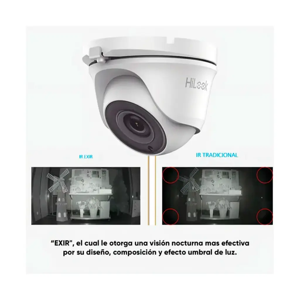 TCH-T140-M | DOMO CAM DE VIGILANCIA HILLOK EXTERIOR 4MP