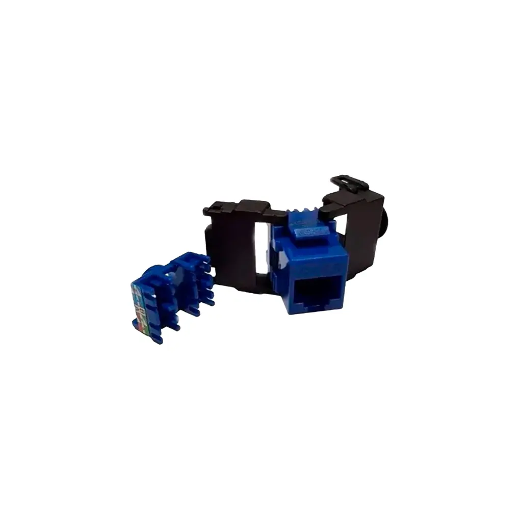 NJA5E-0500 | JACK AZUL CAT 5E POWEST