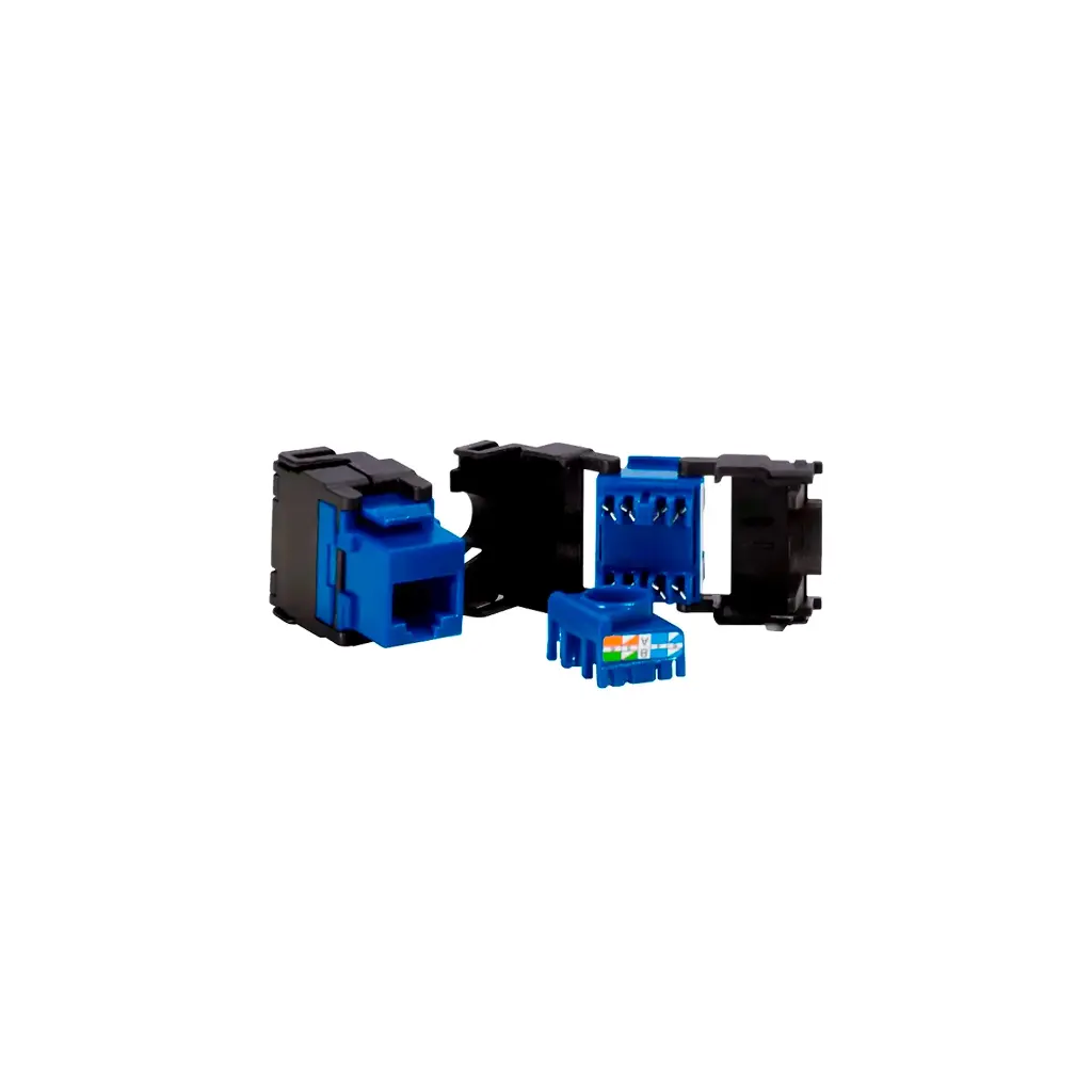 NJA6-0601 | JACK CAT 6 UTP AZUL POWEST
