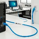 C5E7A-0507 | PATCH CORD CAT 5E 7FT AZUL