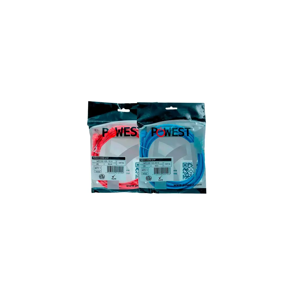 6A10AU-4610 | PATCH CORD UTP CAT6A 10FT AZUL