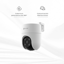 CS-H8c-R200-1K3EKFL | CAMARA WIFI H8C POE 360 PT 2K 