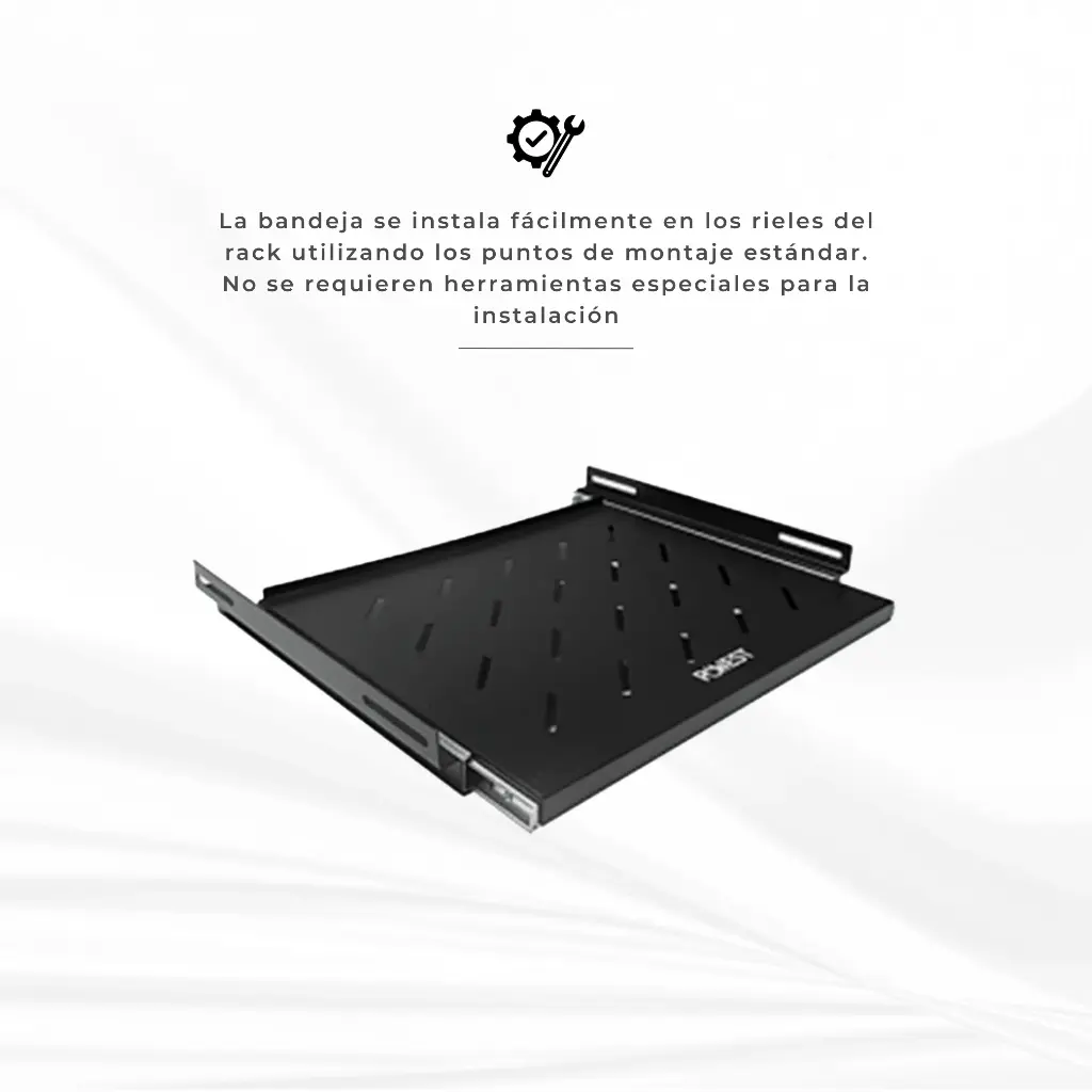 NBAD-3510 | BANDEJA DESLIZABLE VENTILADA 1 U X 35 CM 