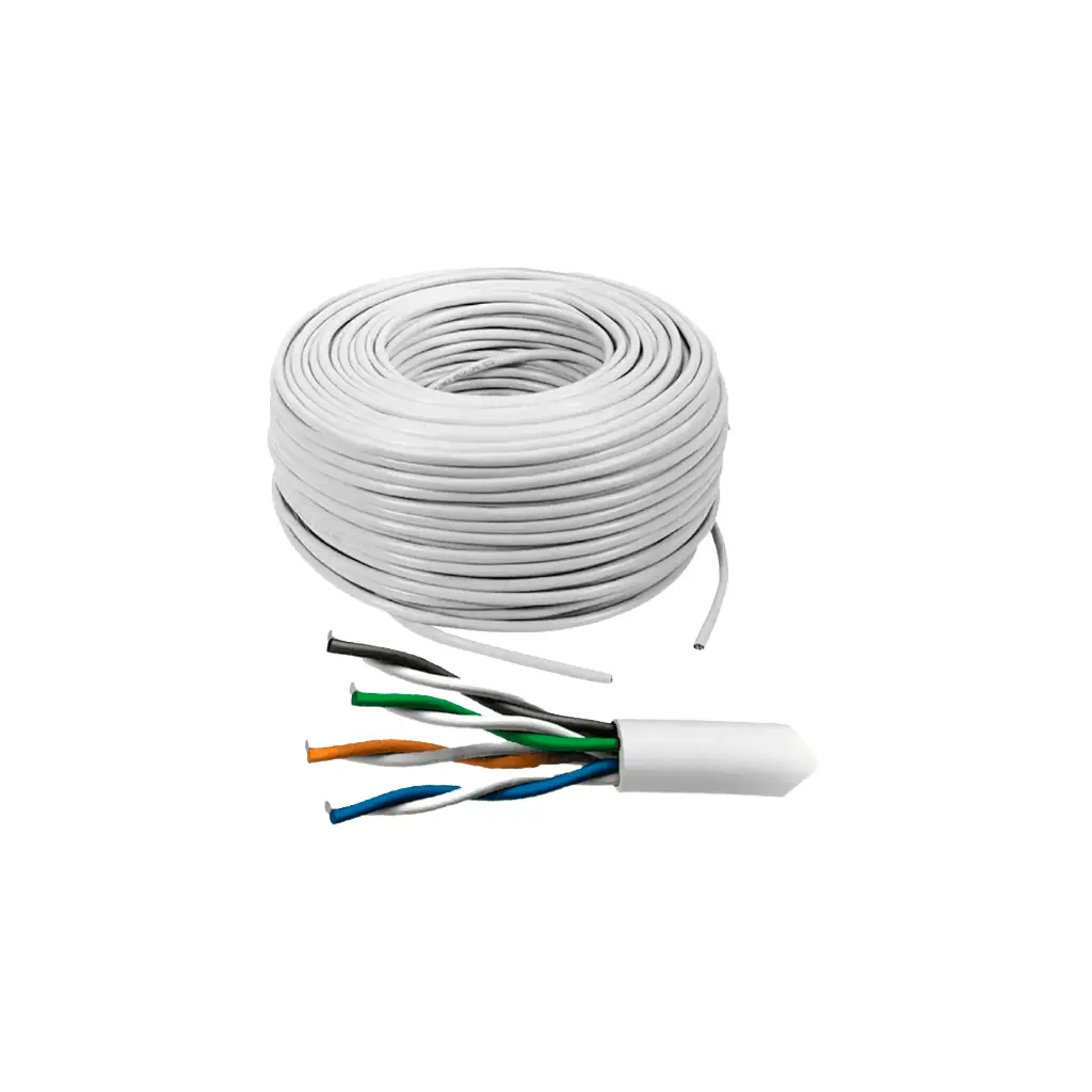 LPSUTPCAT5E100BC-PE | CABLE UTP CAT 5E INTERIOR 100% COBRE  X 100 MTS