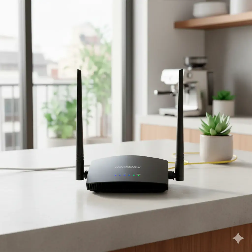DS-3WR3N    Router Inalámbrico WISP en Banda 2.4 GHz / Hasta 300 Mbps / 4 Puertos 10/100 Mbps / 2 Antenas Omnidireccional de 5 dBi / Interior