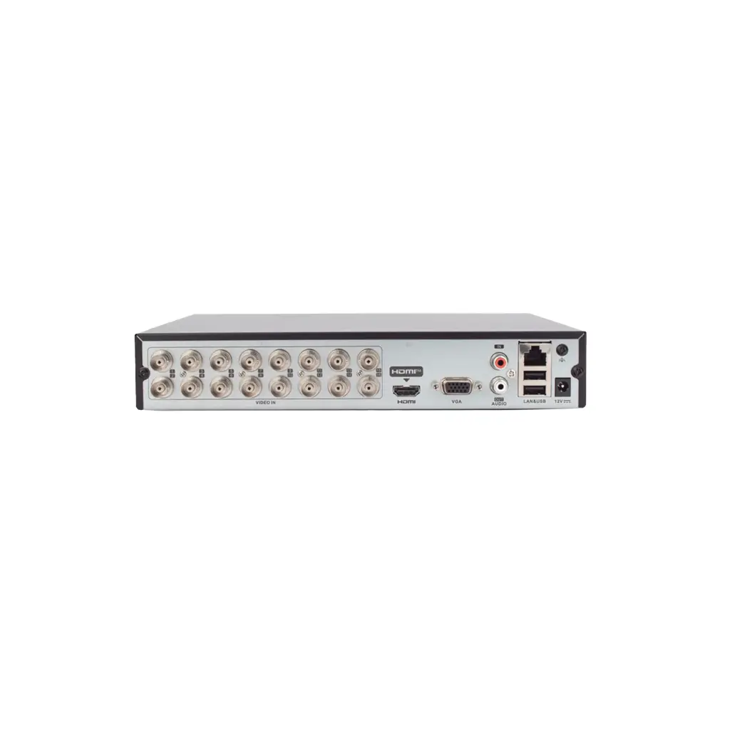 DVR-216Q-M2 | DVR 16 Canales TurboHD + 1 Canal IP / 2 Megapíxel (1080p) Lite / Acusense Lite (Evita Falsas Alarmas) / Audio por Coaxitron / 2 Bahía de Disco Duro / H.265+ / Salida de Vídeo Full HD