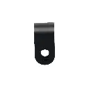 TTR35RX0 | ABRAZADERA PARA CABLES 290MM NEGRO 