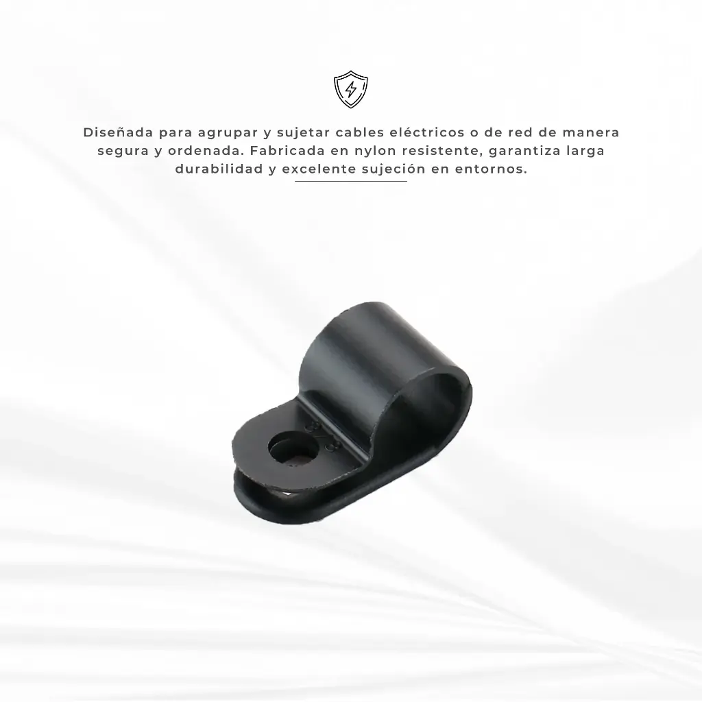 TTR35RX0 | ABRAZADERA PARA CABLES 290MM NEGRO 