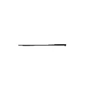 AMARRES DE 6 PULGADAS 15CM NEGROS