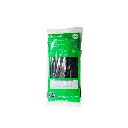 AMARRES DE 6 PULGADAS 15CM NEGROS