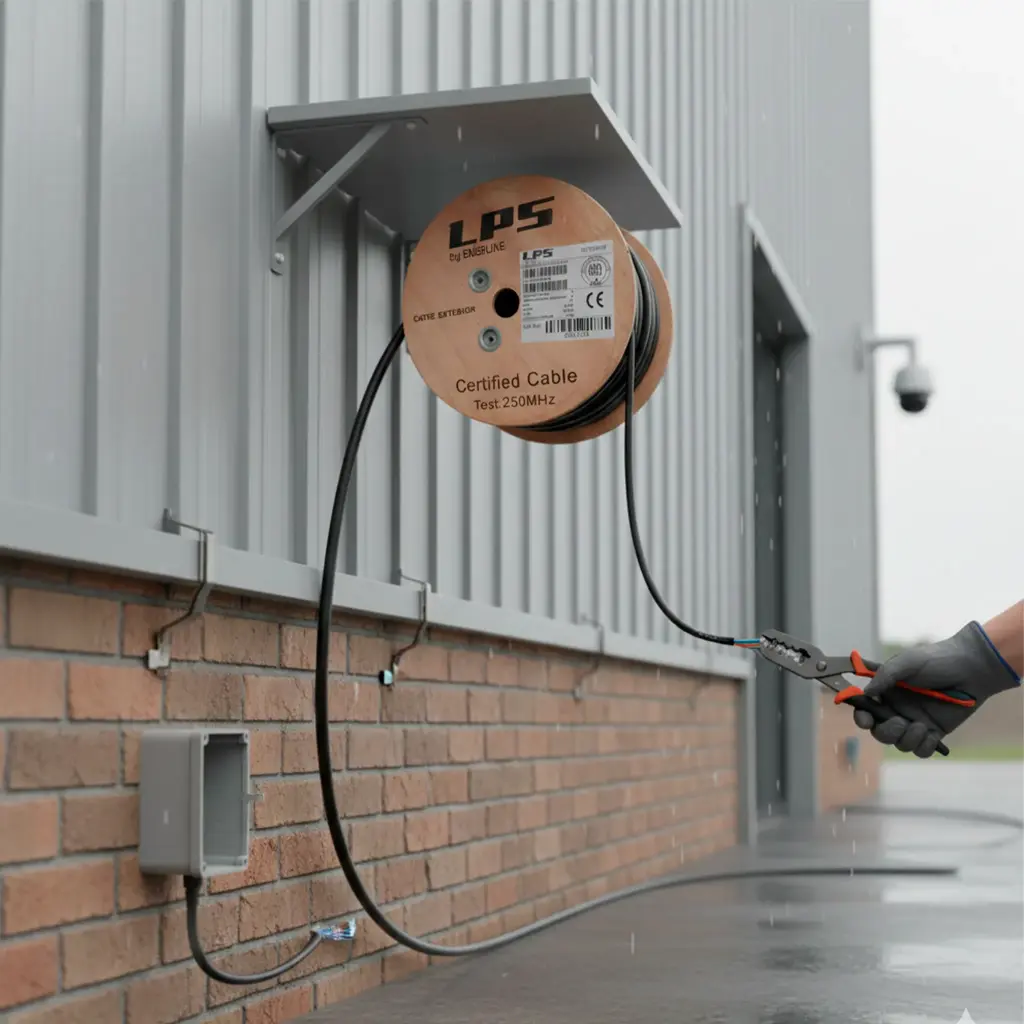 LPSUTPCAT5EXTBC | (NUEVO) CABLE UTP CATG 5 EXTERIOR LPS X 305MT