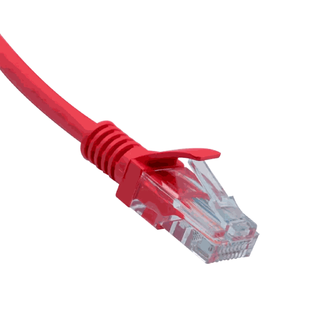 C6A3R-3603 | PATCH CORD CAT 6A 3 FT ROJO 