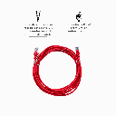 C6A3R-3603 | PATCH CORD CAT 6A 3 FT ROJO 