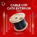 01-01398|  NUEVO MIOKEE CABLE UTP CATG 6 EXTERIOR X 305 MTS 