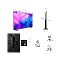 QN55Q6FAAKXZL | Televisor Samsung FLAT QLED Smart TV 55 pulgadas, UHD 4K  /3,840 x 2,160 / DVB-T2 / Procesador Q4 lite/ Bluetooth / Dual Led / asistente de voz Bixby /  modo ambiente/ Modo Juego/  HDMI x 3 / USB x 1 /LAN/ abre y edita archivos de Office