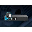 RG-ES124G-L | Switch no administrable, con 24 puertos 10/100/1000 Mbps, Monitoreable en la Nube