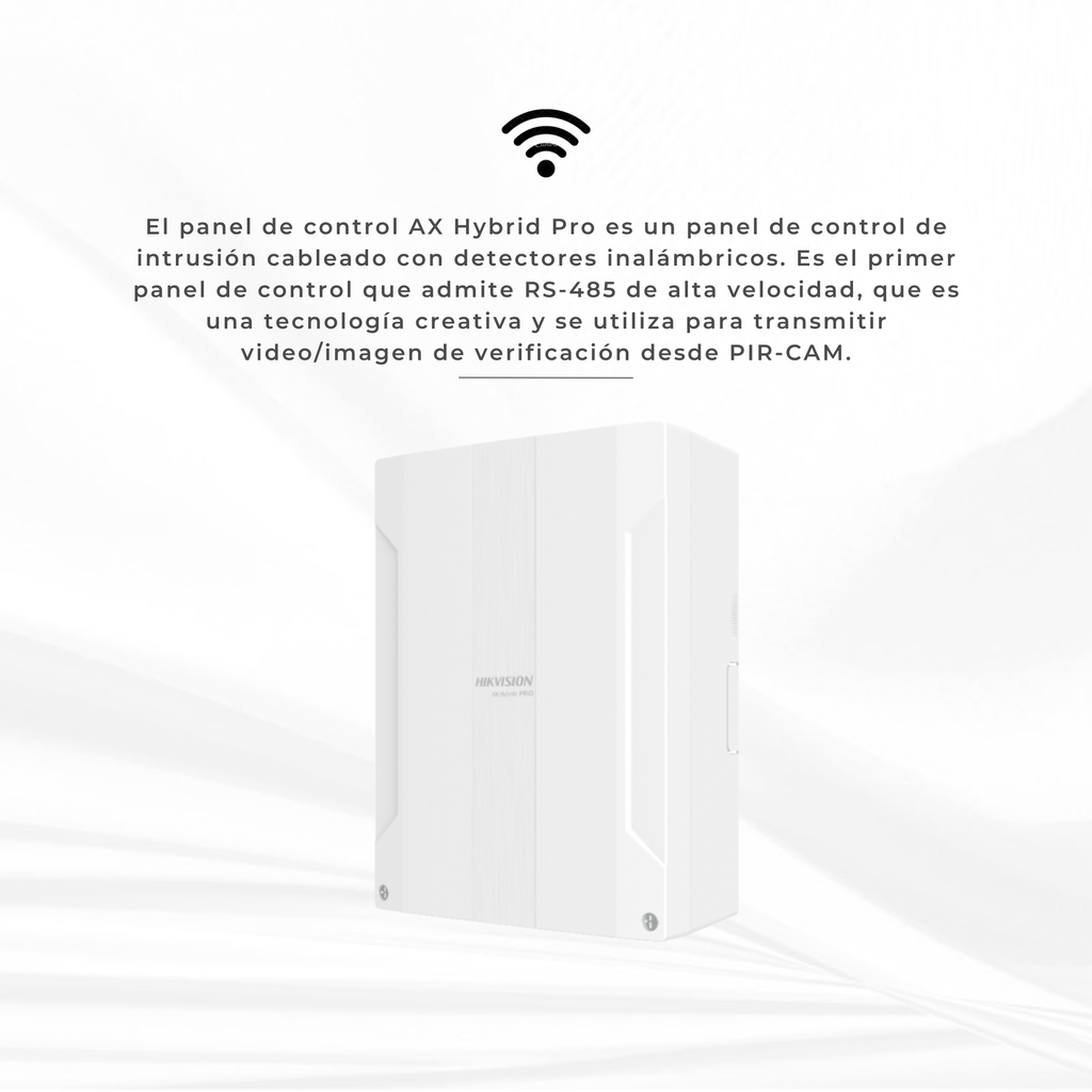 DS-PHA48-EP | PANEL DE ALARMA AX HYBRID PRO DE 48 ZONAS CABLEADAS DIRECTAS AL PANEL 
