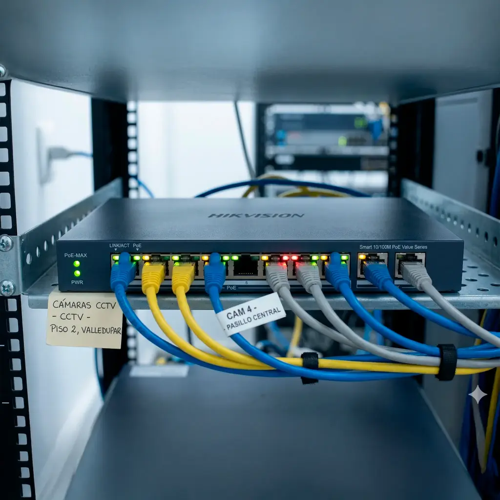 DS-3E1310P-EI/M | 8 PORT FAST ETHERNET SMART POE SWITCH