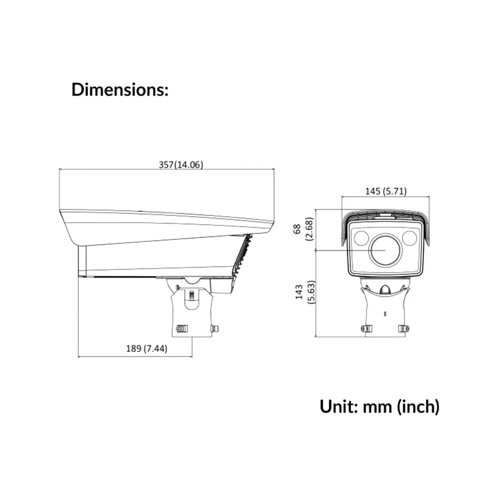 DS-TCG227-A | 2MP ANPR INTELLIGENT ENTRANCE VIDEO UNIT