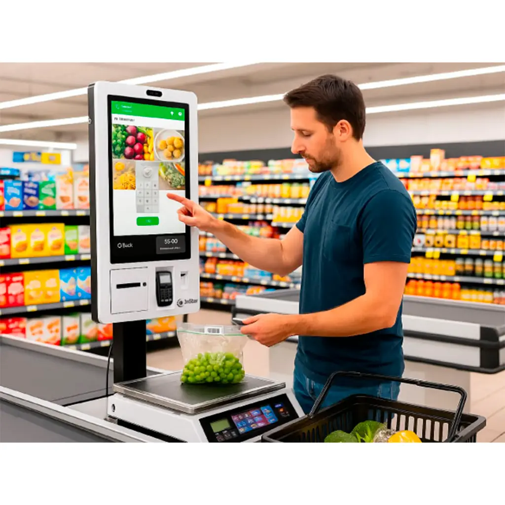 K724-10W-8240-PS | KIOSCO K724 23.8" TACTIL N97 8GB 240SSD IMP80 ESC2D
