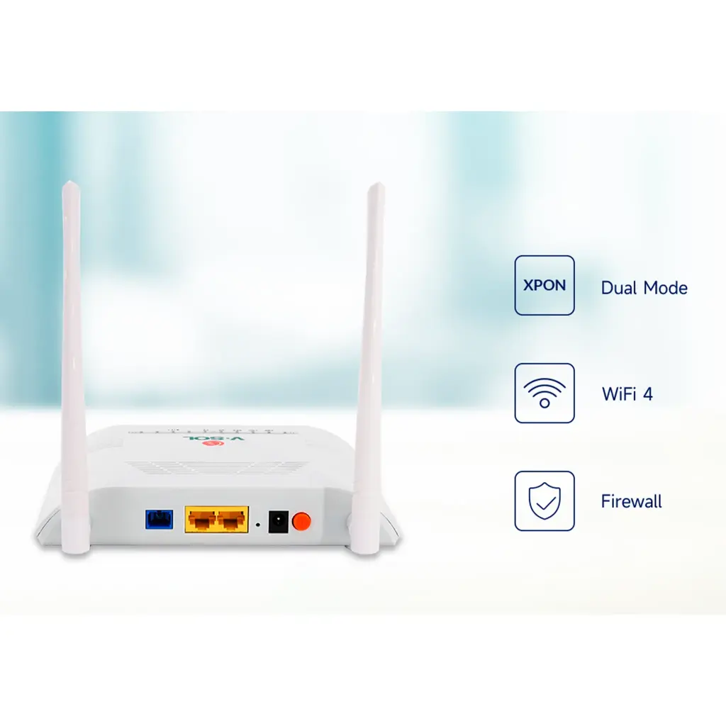 V2802GW | ONU DUAL MODE G EPON 1FE  1GE WIFI 2.4