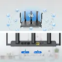 RG-EW1300G | Router inalámbrico MESH Wi-Fi 5 MU-MIMO 2x2, 1 puerto WAN Gigabit y 3 puertos LAN
