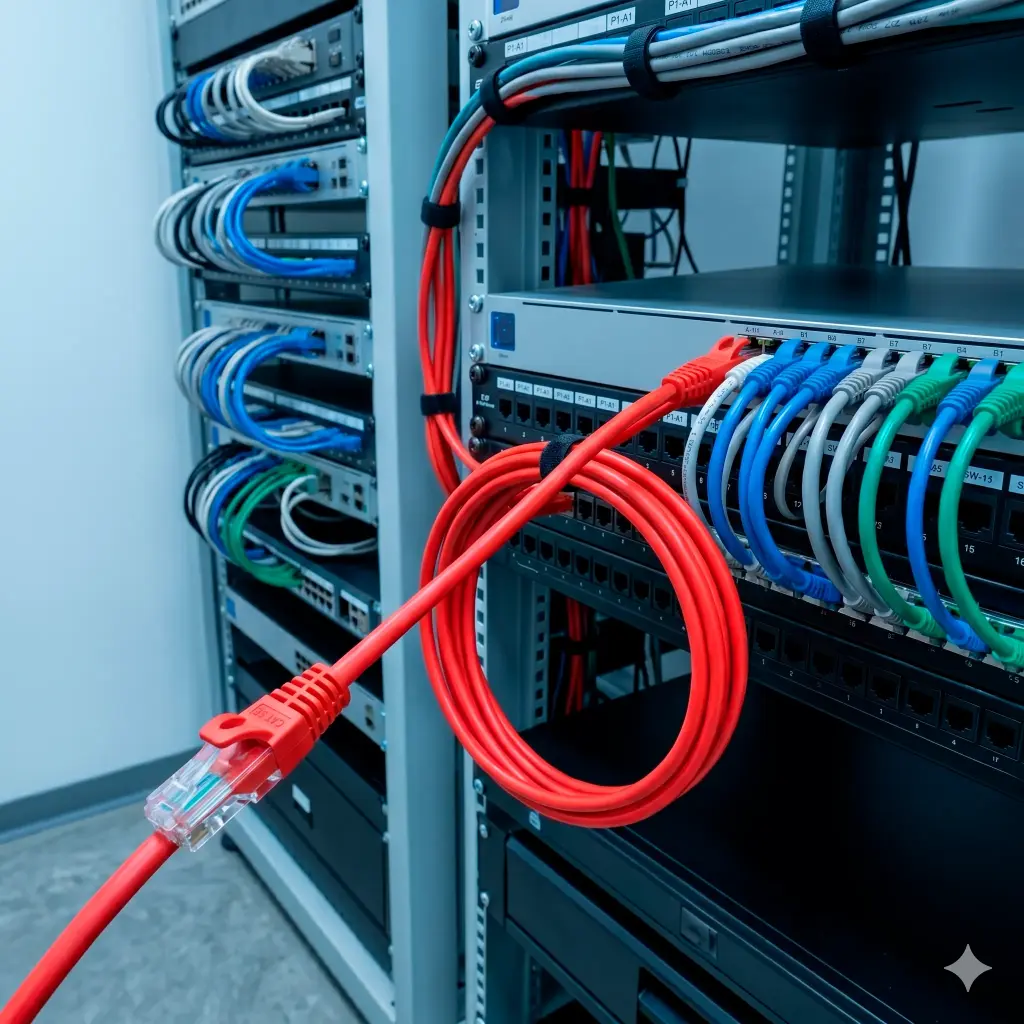 C5E10R-1510 | PATCH CORD CAT 5E 10 FT  ROJO (3MTS)