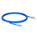NPC6A5A-1605 | PATCH CORD U/FTP CAT 6A 5FT AZUL