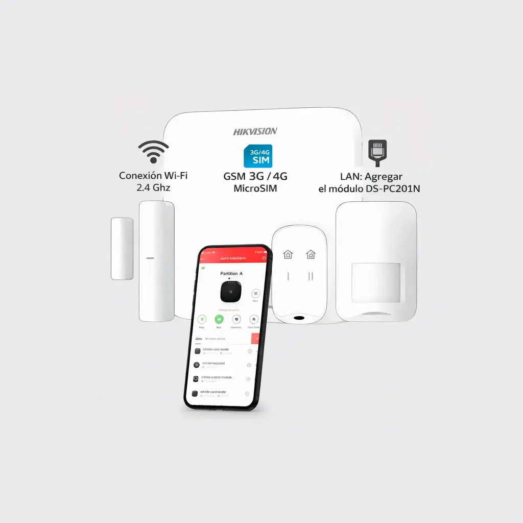  DS-PA201PS-Kit-16WB | Alarm Kit