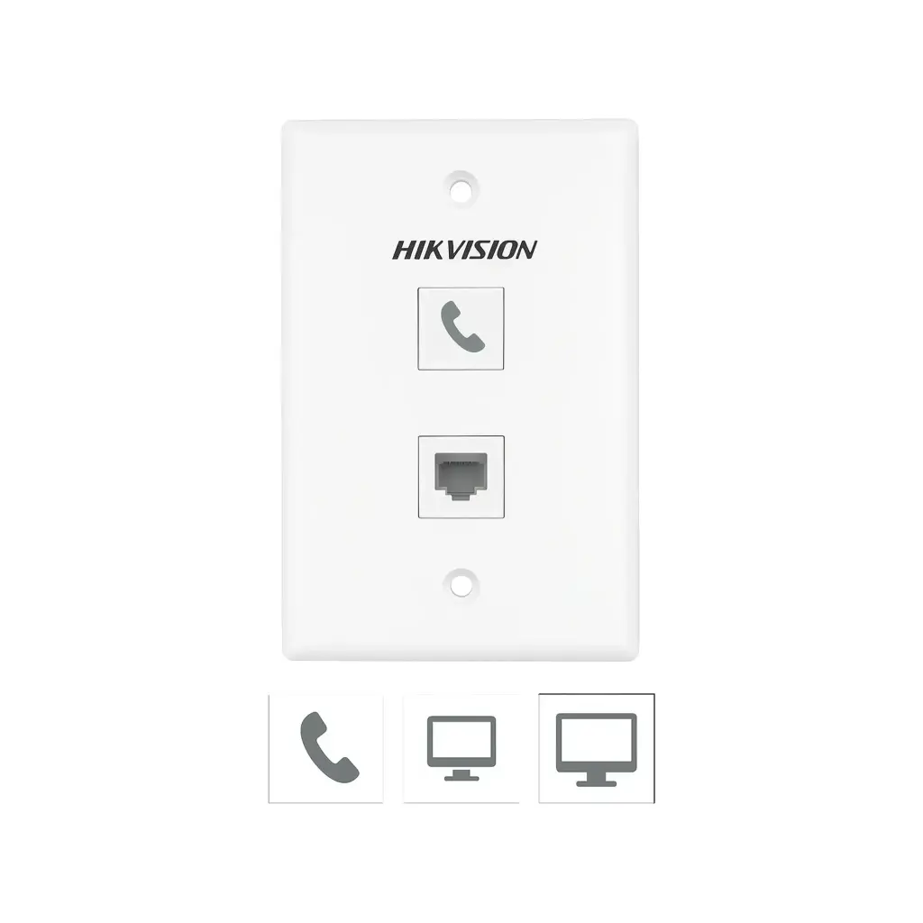 DS-1FPA2-A | FACE PLATE DOBLE HIKVISION
