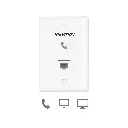 DS-1FPA2-A | FACE PLATE DOBLE HIKVISION