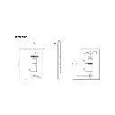 DS-1FPA2-A | FACE PLATE DOBLE HIKVISION