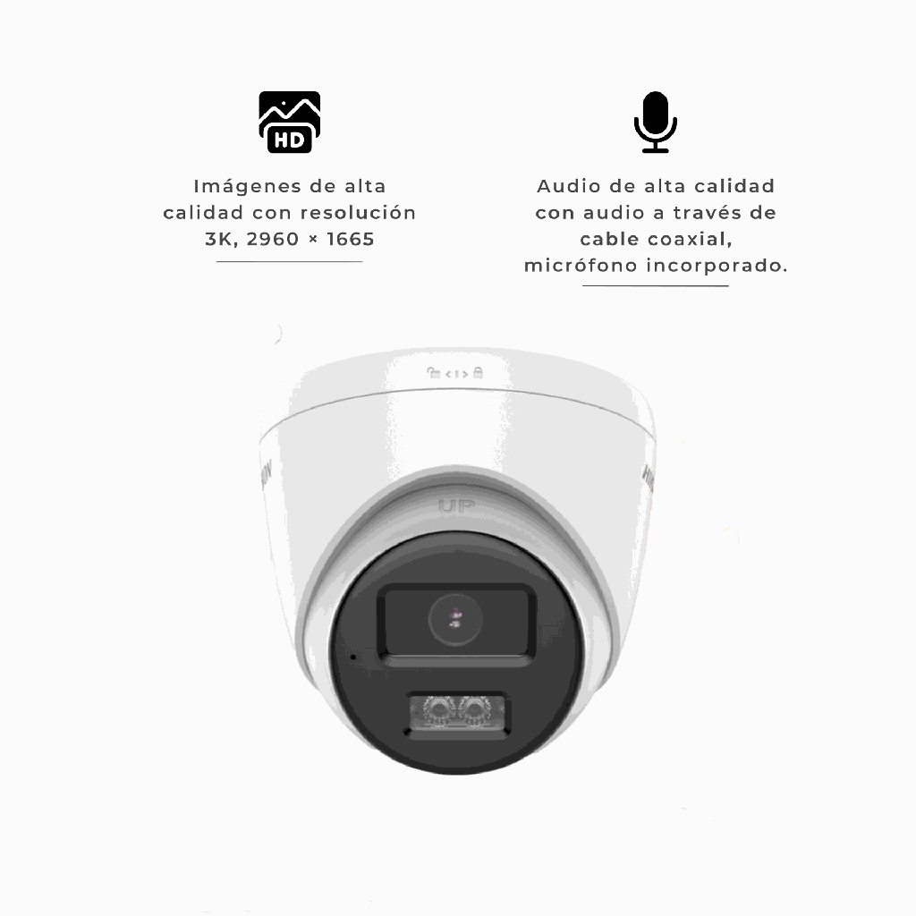 DS-2CE78K0T-LTS | DOMO 3K CON AUDIO BIDERECCIONAL