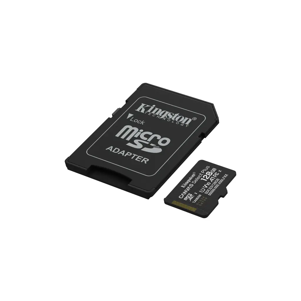 SDCS3/128GB | MICRO SD 128G CANVAS SELECT  PLUS GEN 3 KINGSTON