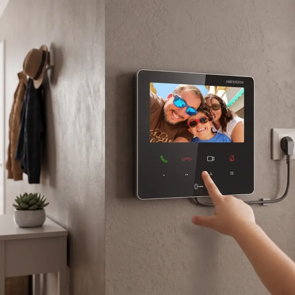 DS-KH6110-WE1 | KH6 Series IP-Based Indoor Station 