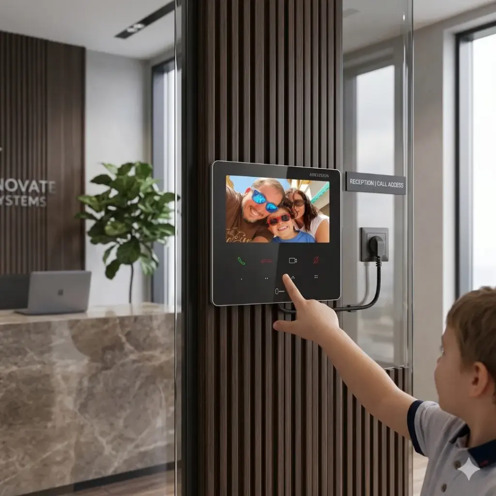 DS-KH6110-WE1 | KH6 Series IP-Based Indoor Station 
