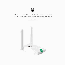 TL-WN822N | ADAPTADOR DE RED DE ALTA GANANCIA USB 30MBPS 2.4GHZ 2 ANTENAS EXTERNAS TP-LINK