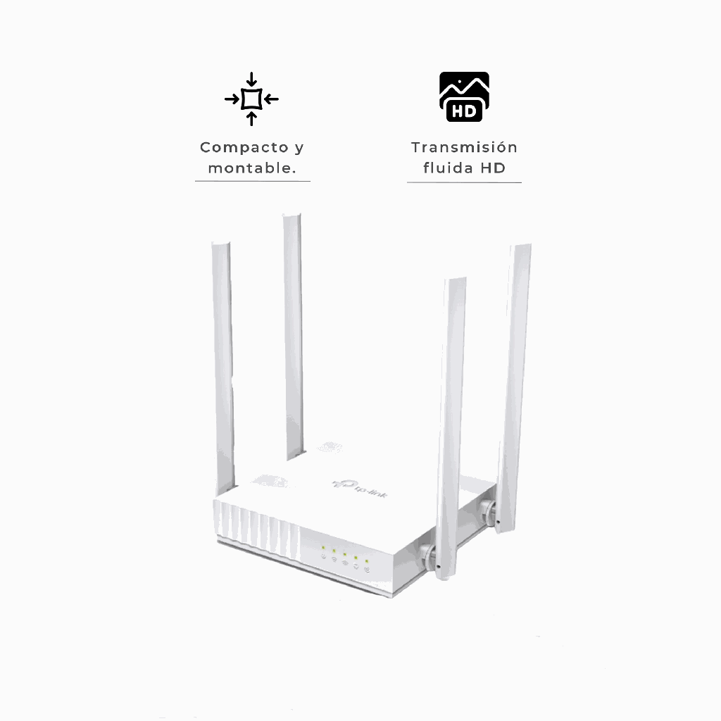 ARCHERC24 | ROUTER DOBLE BANDA AC750 TPLINK