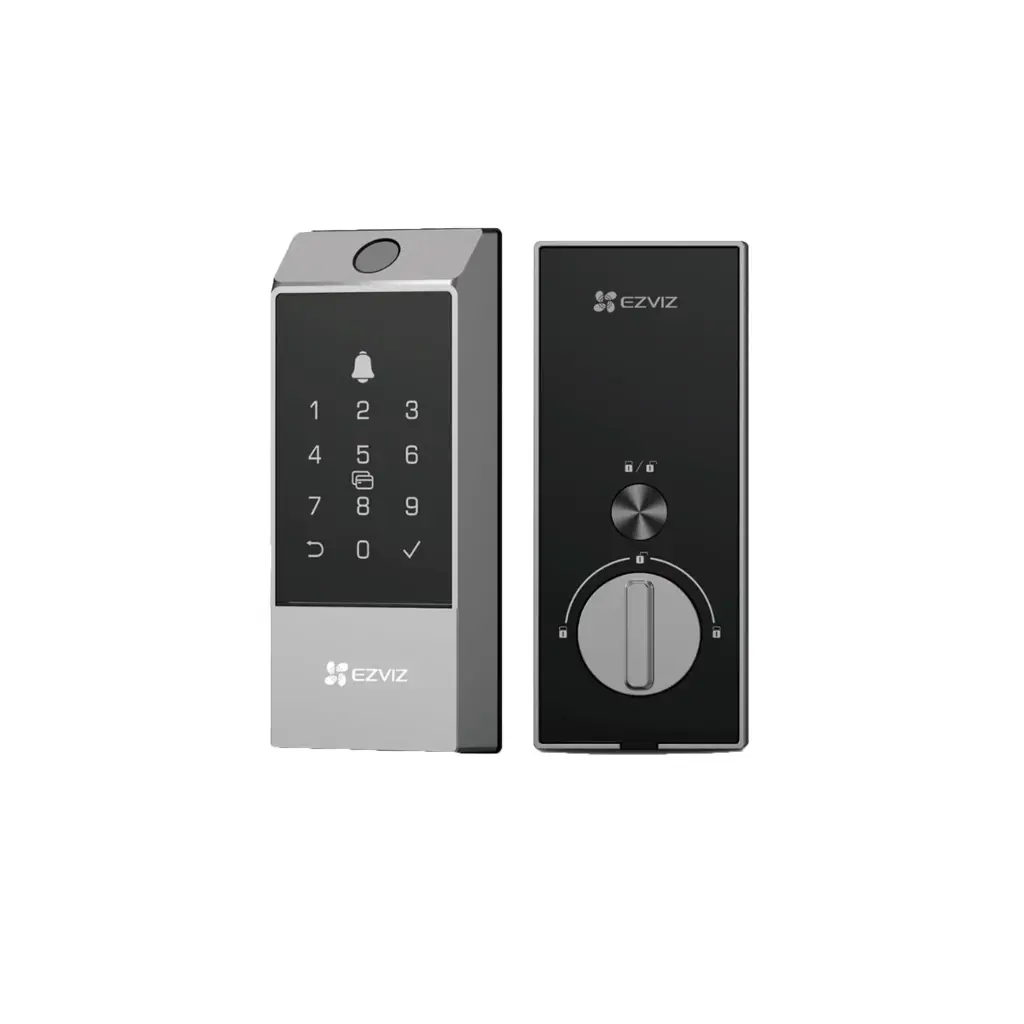 CS-DL04-R100-WBCP-GR | CERRADURA SMART PRO C/TECLADO, WIFI, BLUETHOOTH Y PROXIMIDAD EZVIZ