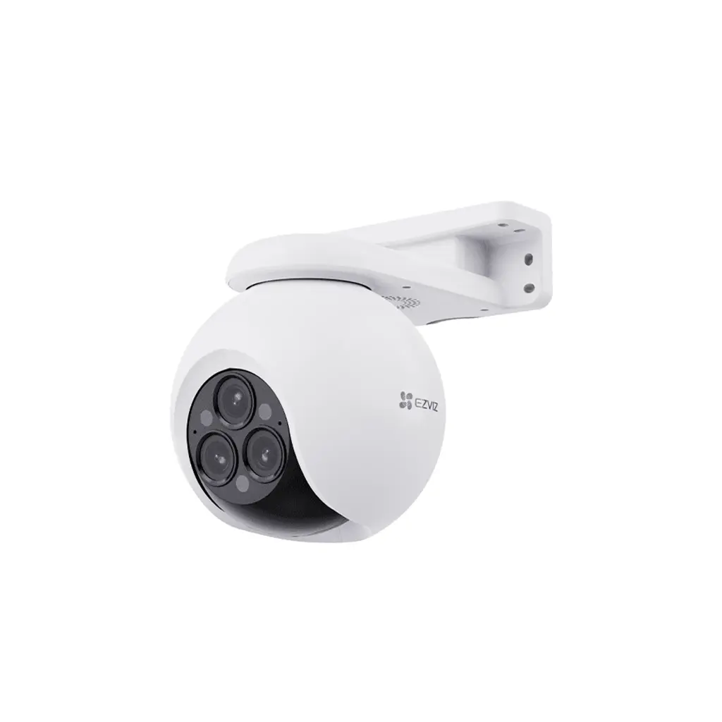 CS-H80f-R100-8G444WKFL | CAMARA H80f 2K+ TRIPLE LENTE 2.8mm + 6mm+ 12mm HD 4MP EXTERIOR PT 12 x ZOOM PANORAMICA 360°