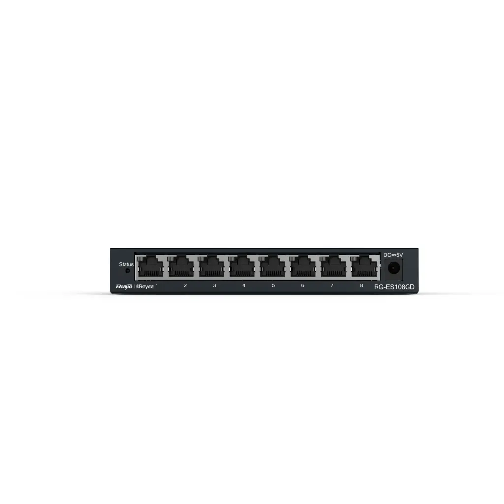 RGES108GD -Switch No Administrable Sin PoE de 8 puertos 10/100/1000Mbps