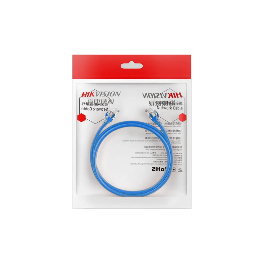 DS-1NP6UEC0(O-STD) blue 1m | Patch cord UTP 1M AZUL HIKVISION