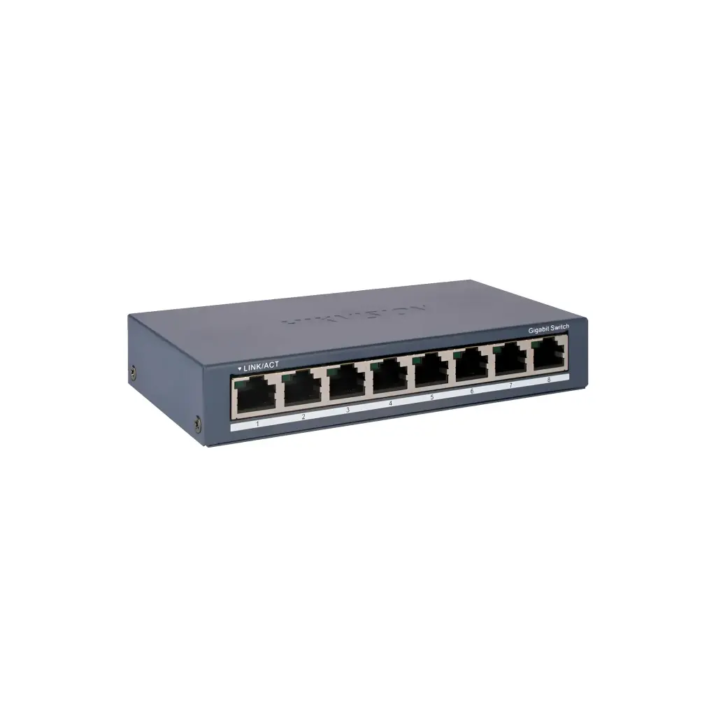 DS-3E0508-O | Switch Gigabit de 8 puertos