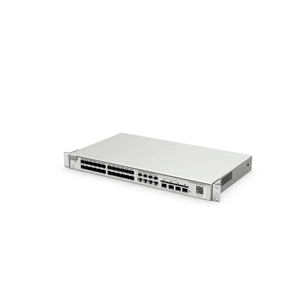 RG-NBS3200-24SFP/8GT4XS | Switch Gigabit de 24 puertos con 8 puertos RJ45 combinados Switch administrado de capa 2, 4 * 10G