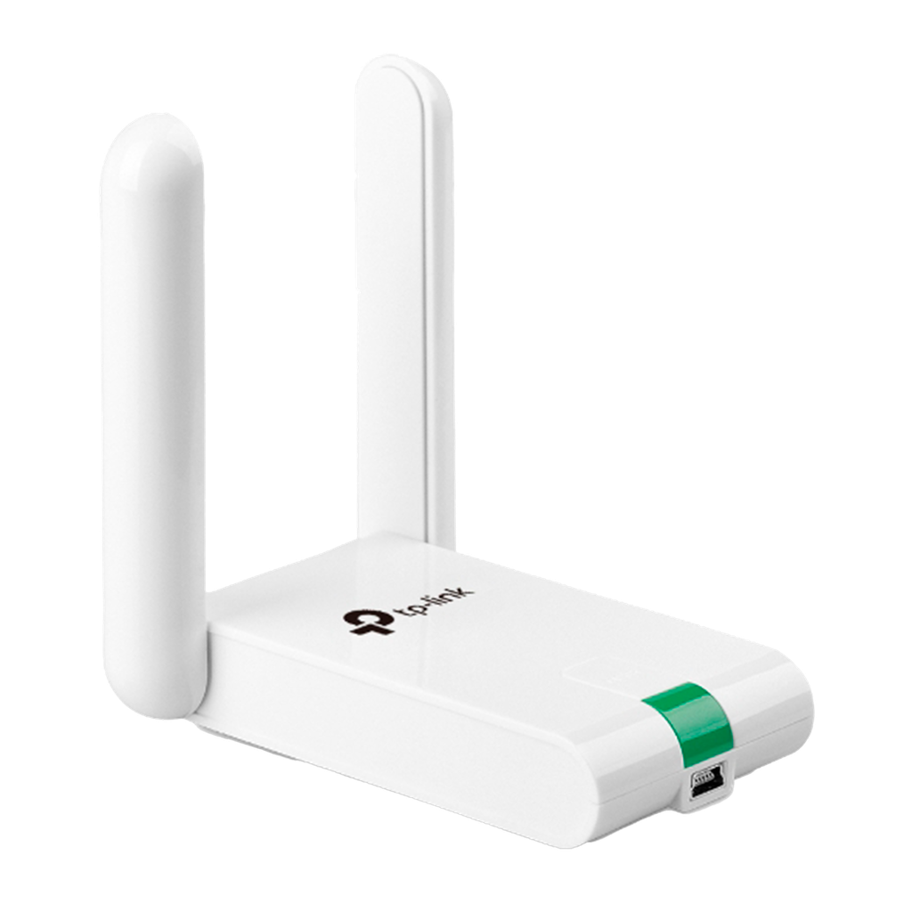 ADAPTADOR DE RED DE ALTA GANANCIA USB 30MBPS 2.4GHZ 2 ANTENAS EXTERNAS TP-LINK