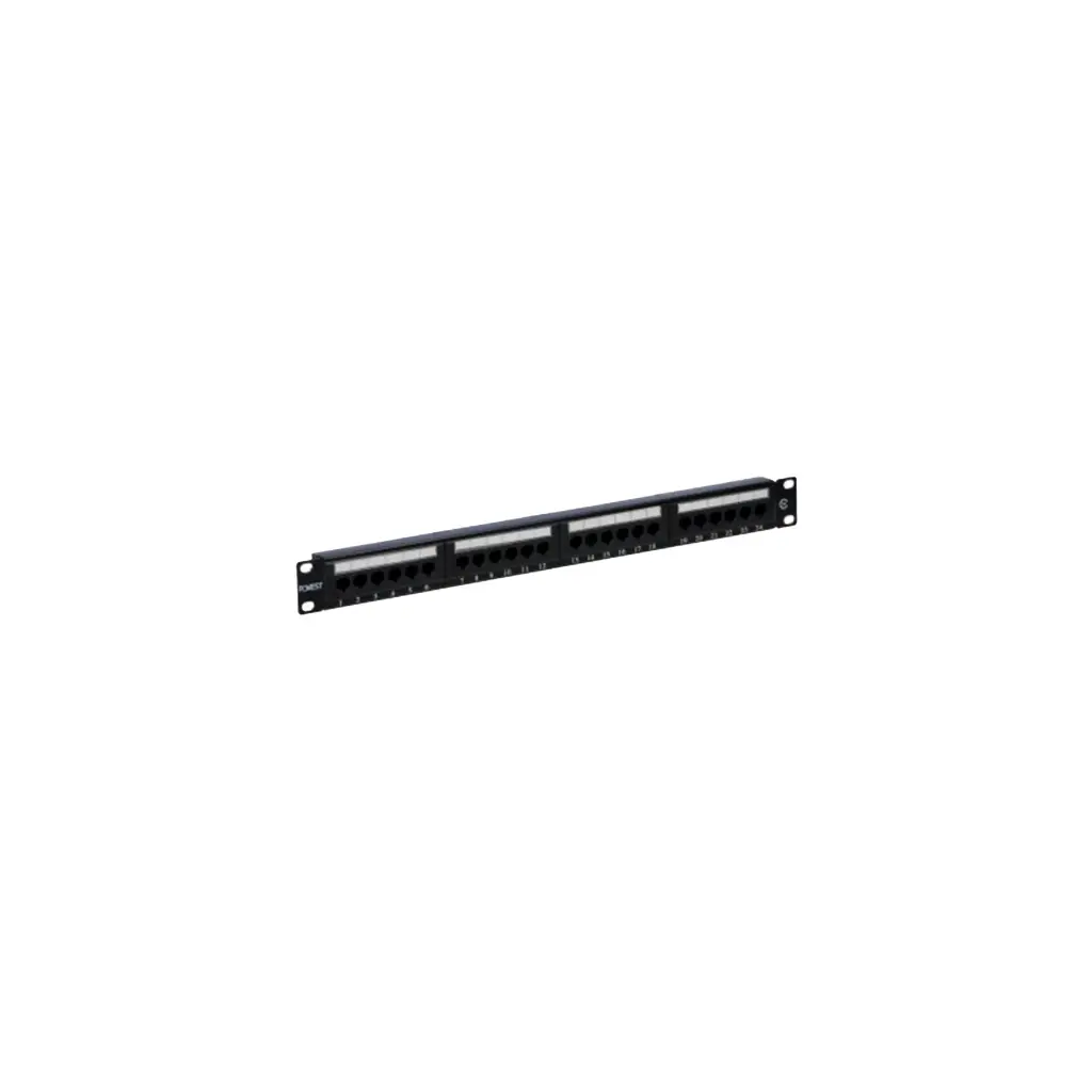 PATCH PANEL CAT 5E 24 PUERTOS 1U