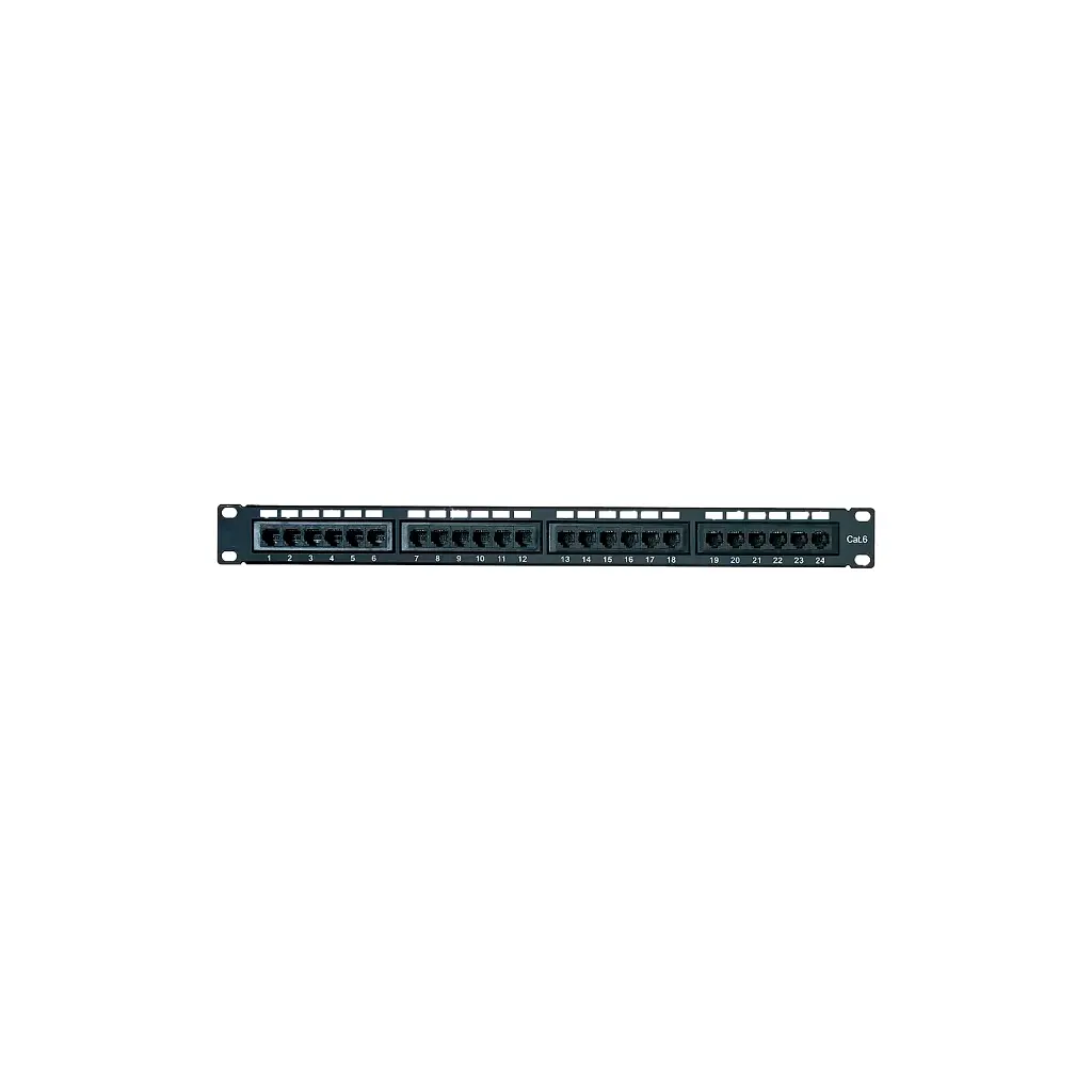 PATCH PANEL CAT 6A 24 PUERTOS 1U
