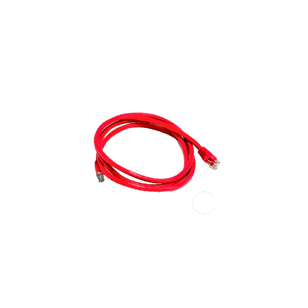 PATCH CORD U/FTP CAT 6A 10FT ROJO